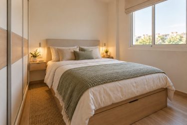 Cómo decorar un dormitorio pequeño sin perder espacio de uso
