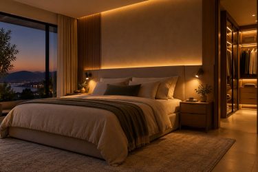 Cómo iluminar un dormitorio de matrimonio para cada uso