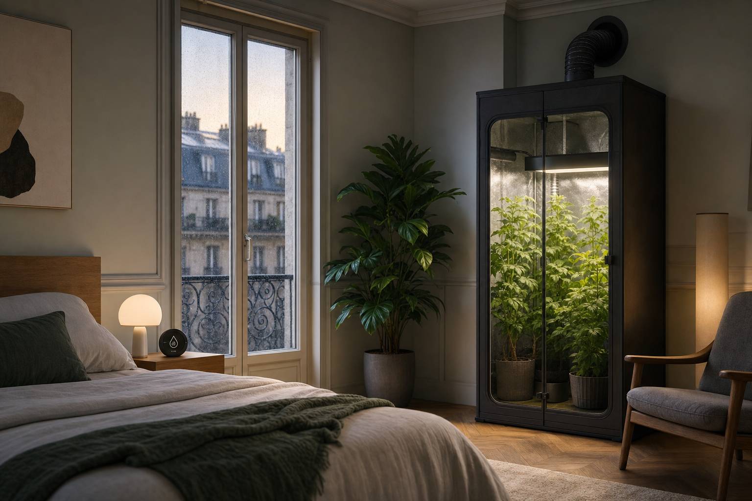 Humedad en el dormitorio y armario de cultivo interior: cómo evitar moho, condensación y malos olores Humedad en el dormitorio y armario de cultivo interior: cómo evitar moho, condensación y malos olores