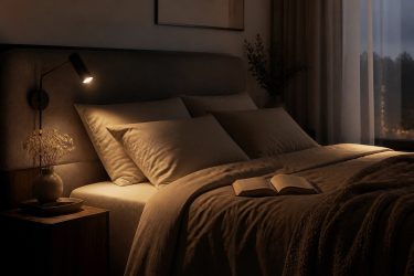 Luz de cabecera bien resuelta: leer sin deslumbrar ni despertar a quien duerme
